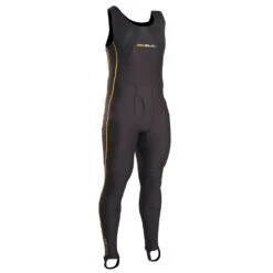 Gul Evotherm Long John Thermal Rash - Black/Yellow