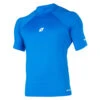 Magic Marine Cube Short Sleeve Rash Vest - Blue