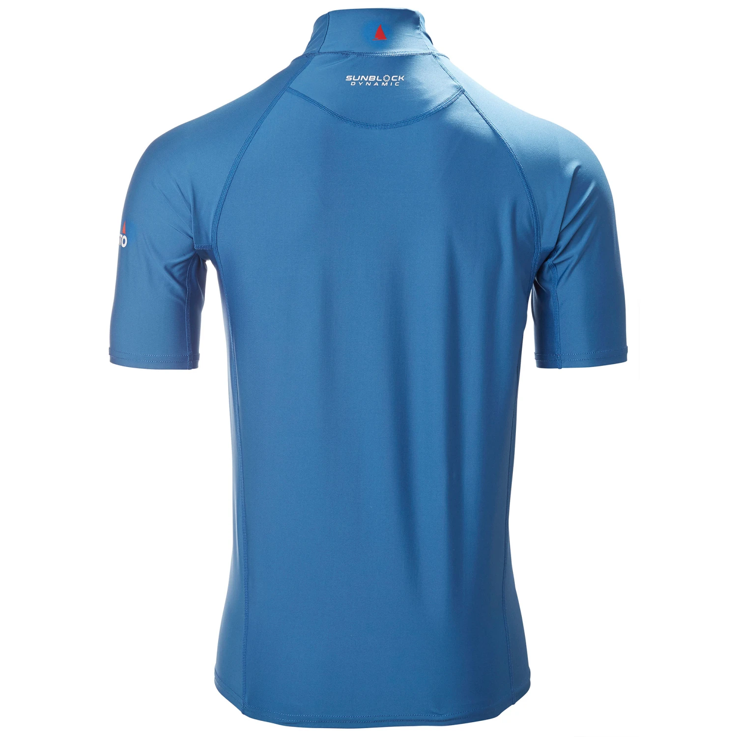 Musto Sunblock Dynamic Short Sleeve Rash Guard - Sky Diver Blue 2 Musto Sunblock Dynamic Short Sleeve Rash Guard - Sky Diver Blue - Image 2