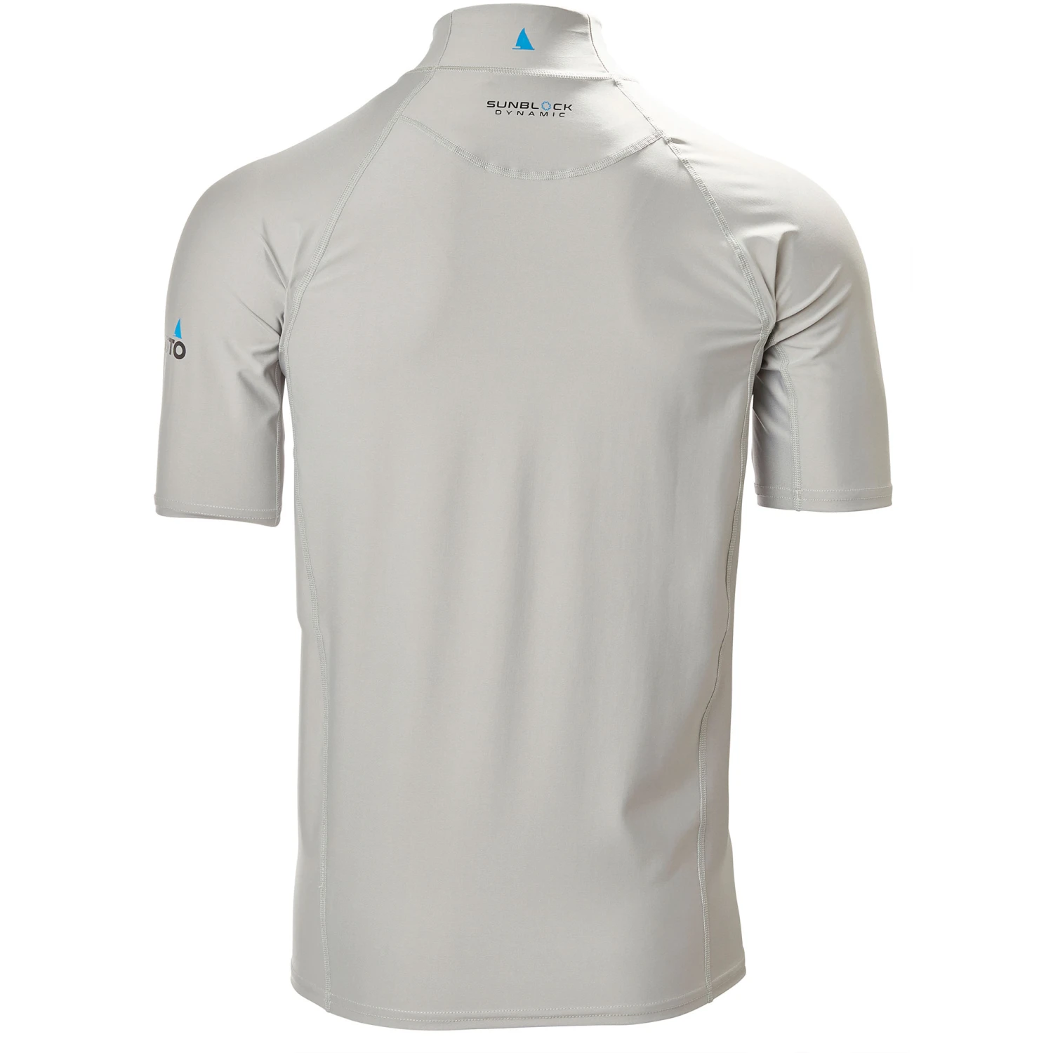 Musto Sunblock Dynamic Short Sleeve Rash Guard - Light Grey 2 Musto Sunblock Dynamic Short Sleeve Rash Guard - Light Grey - Image 2