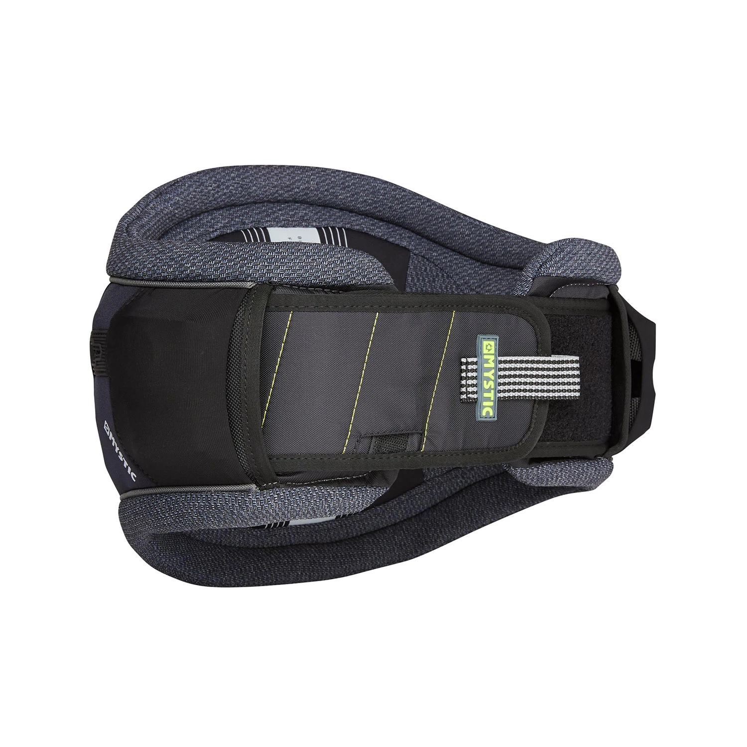 Mystic Majestic Waist Harness No Spreader Bar - Navy/Lime 2 Mystic Majestic Waist Harness No Spreader Bar - Navy/Lime - Image 2