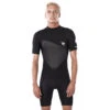 Rip Curl Omega 1.5mm Back-Zip Shorty Wetsuit - Black