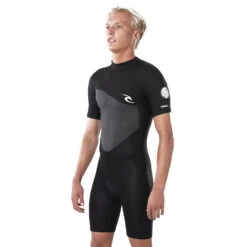 Rip Curl Omega 1.5mm Back-Zip Shorty Wetsuit - Black 7 Rip Curl Omega 1.5mm Back-Zip Shorty Wetsuit - Black -Diving Specialty Store 2020 Rip Curl Omega 1.5mm Shorty Wetsuit WSP8CM 0090 3