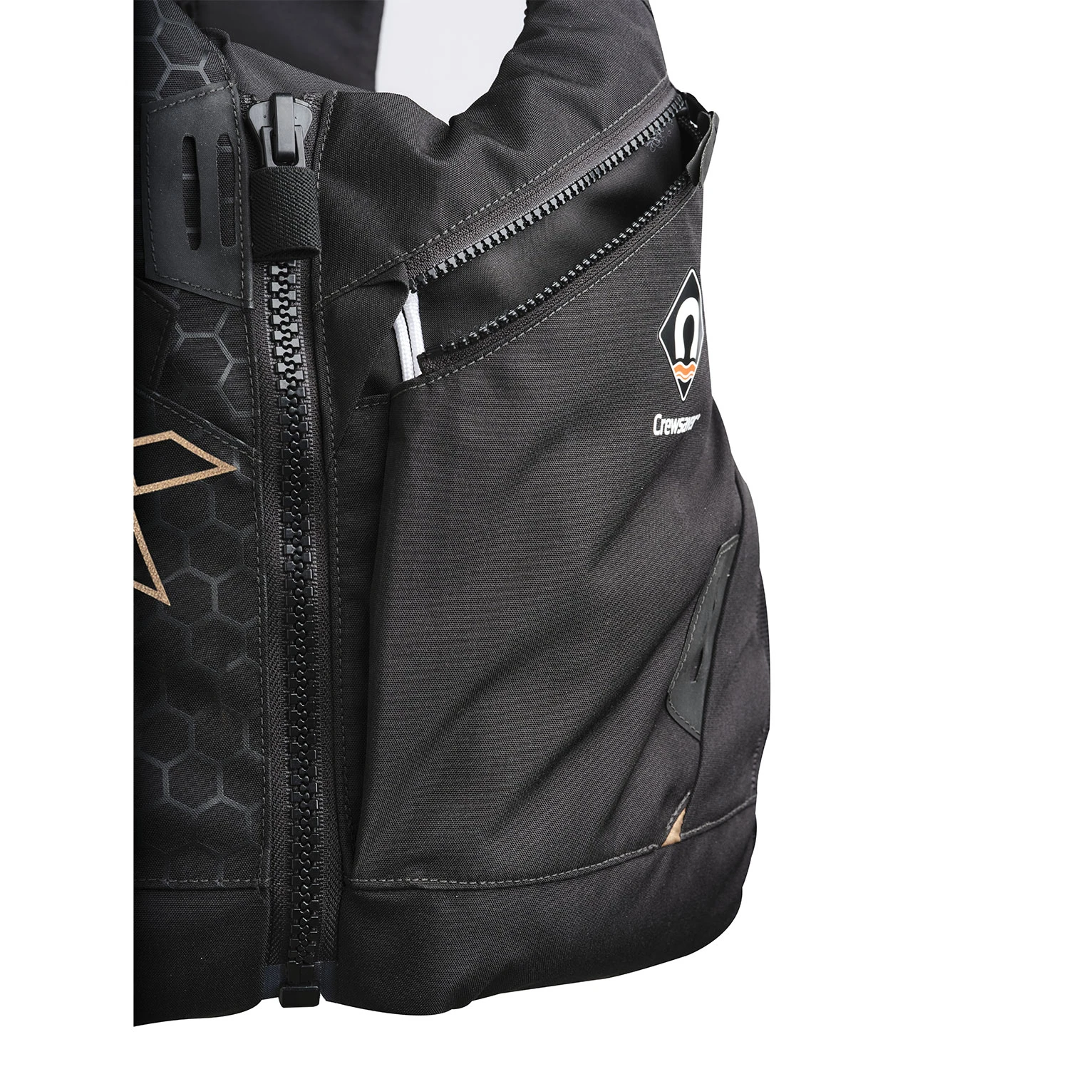 Crewsaver Pro 50 EX Chest Zip Buoyancy Aid - Black 2 Crewsaver Pro 50 EX Chest Zip Buoyancy Aid - Black - Image 2