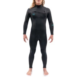 Dakine Mission 3/2mm Chest-Zip Fullsuit Wetsuit - Black