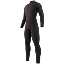 Mystic Brand 3/2mm Back-Zip Flatlock Wetsuit - Black -Diving Specialty Store 2021 Mystic Brand 32 Backzip Wetsuit Black 210312 900 03