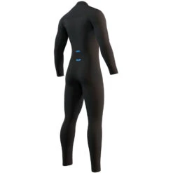 Mystic Brand 3/2mm Back-Zip Flatlock Wetsuit - Black -Diving Specialty Store 2021 Mystic Brand 32 Backzip Wetsuit Black 210312 900 04
