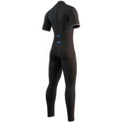 Mystic Brand 3/2mm Back-Zip Shortarm Flatlock Wetsuit - Black -Diving Specialty Store 2021 Mystic Brand 32 Shortarm Wetsuit Black 210314 900 04