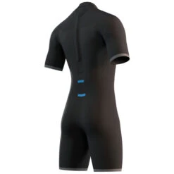 Mystic Brand 3/2mm Back-Zip Shorty Wetsuit - Global Blue 7 Mystic Brand 3/2mm Back-Zip Shorty Wetsuit - Global Blue -Diving Specialty Store 2021 Mystic Brand 32 Shorty Wetsuit Global Blue 210316 417 04