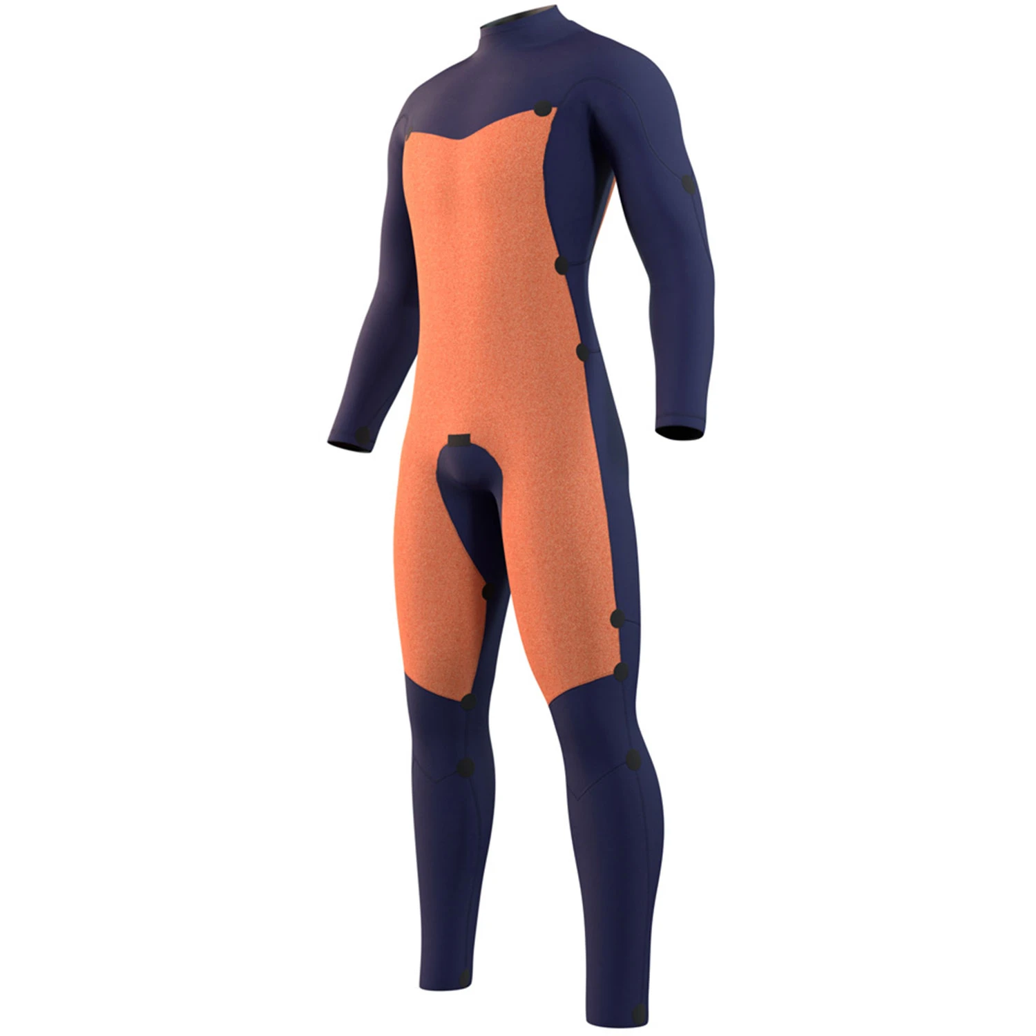 Mystic Star 5/3mm GBS Double Front-Zip Fullsuit Wetsuit - Night Blue 3 Mystic Star 5/3mm GBS Double Front-Zip Fullsuit Wetsuit - Night Blue - Image 3