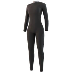 Mystic Womens Brand 3/2mm Back-Zip Flatlock Wetsuit - Night Blue -Diving Specialty Store 2021 Mystic Womens Brand 32 Backzip Wetsuit Night Blue 210319 449 03