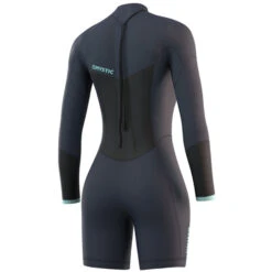 New Products -Diving Specialty Store 2021 Mystic Womens Brand 32 Longarm Shorty Wetsuit Night Blue 210322 449 02