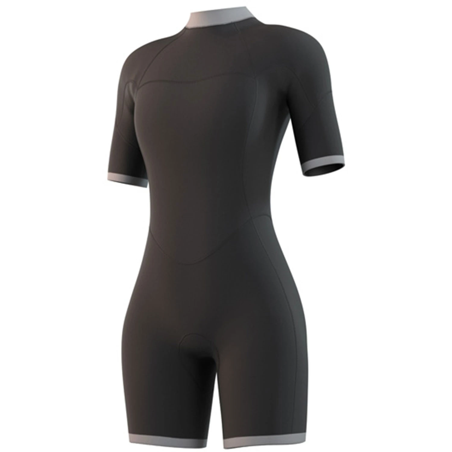Mystic Womens Brand 3/2mm Shorty Wetsuit - Night Blue 3 Mystic Womens Brand 3/2mm Shorty Wetsuit - Night Blue - Image 3