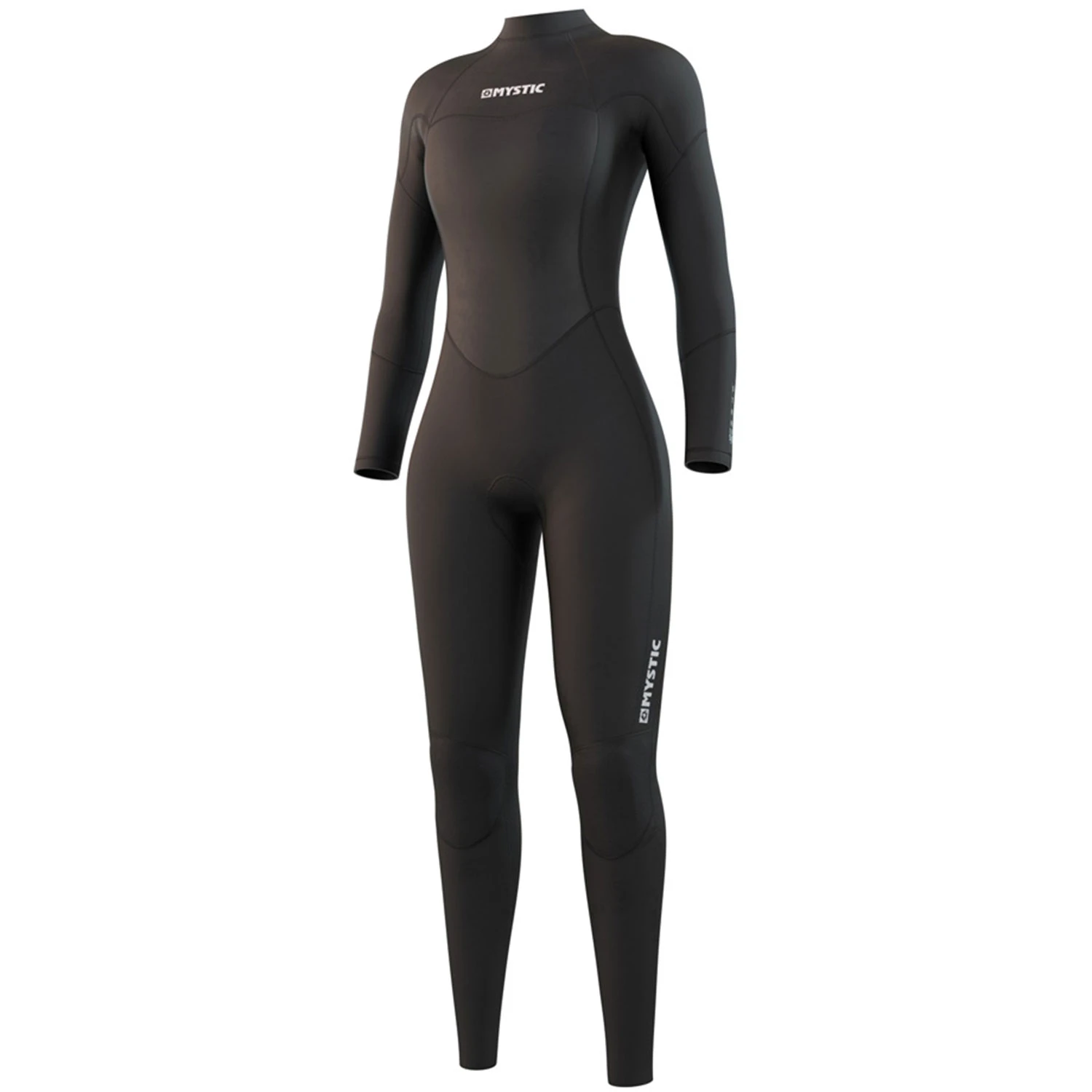 Mystic Womens Star 3/2mm Back-Zip Fullsuit Wetsuit - Black 1 Mystic Womens Star 3/2mm Back-Zip Fullsuit Wetsuit - Black