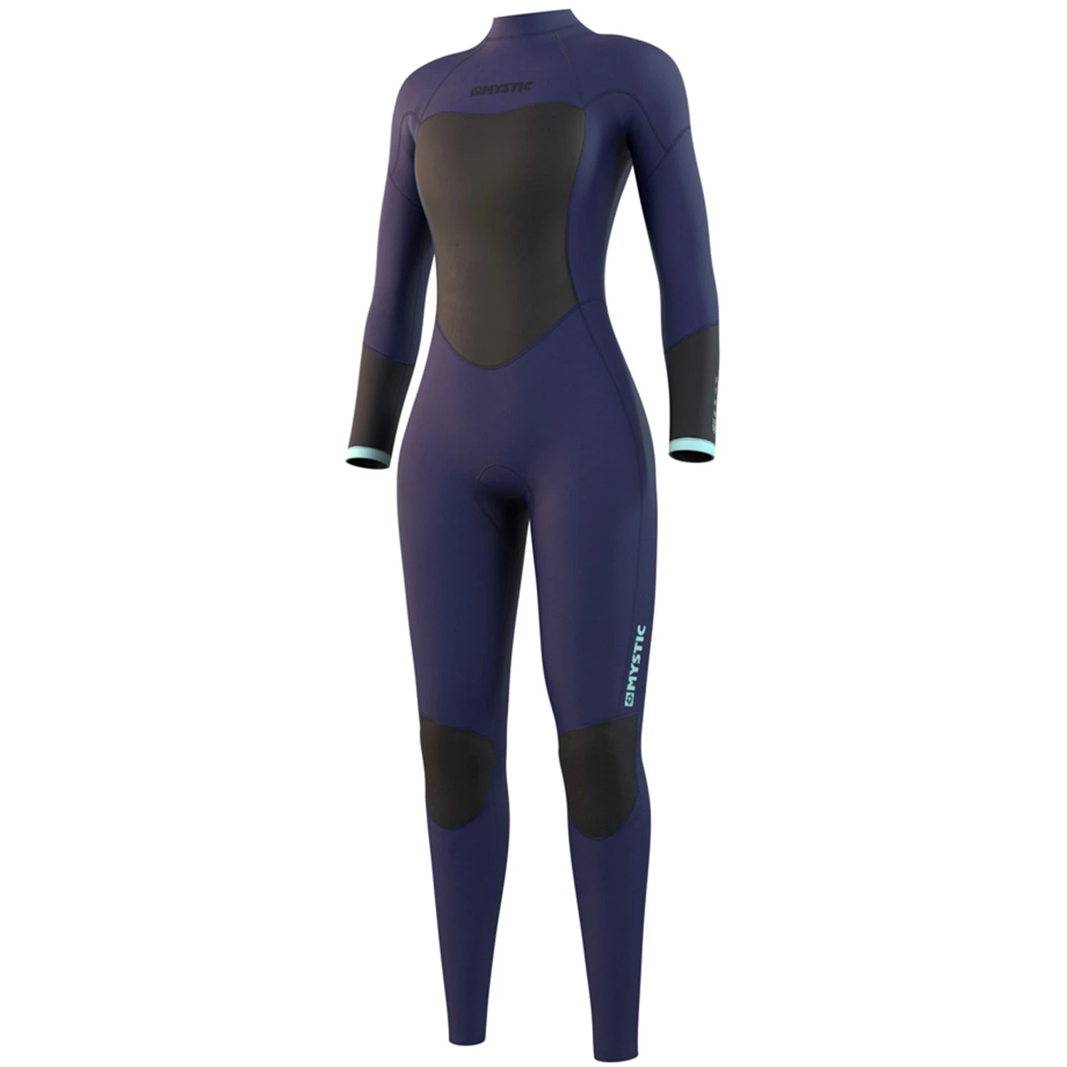 Mystic Womens Star 3/2mm Back-Zip Fullsuit Wetsuit - Night Blue 1 Mystic Womens Star 3/2mm Back-Zip Fullsuit Wetsuit - Night Blue