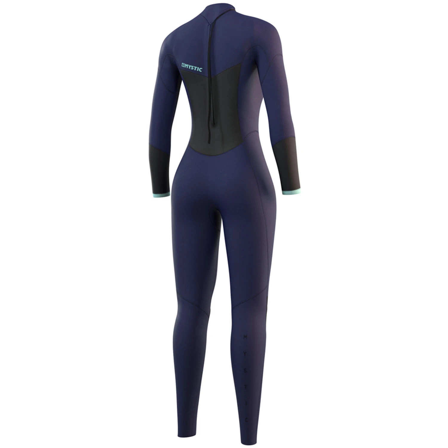 Mystic Womens Star 5/3mm Back-Zip Fullsuit Wetsuit - Night Blue 2 Mystic Womens Star 5/3mm Back-Zip Fullsuit Wetsuit - Night Blue - Image 2