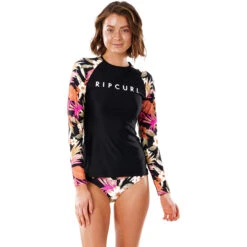 Rip Curl Womens LS UV Rash Top - Northshore 6 Rip Curl Womens LS UV Rash Top - Northshore -Diving Specialty Store 2021 Rip Curl Womens LS UV Rash Top Northshore WLY3SW 0090 3