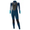 Sola Kids Fire 4/3mm Back Zip Wetsuit - Navy/Grey