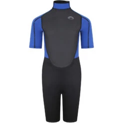 Typhoon Storm3 Boys 3/2mm Shorty Wetsuit - Nite Blue