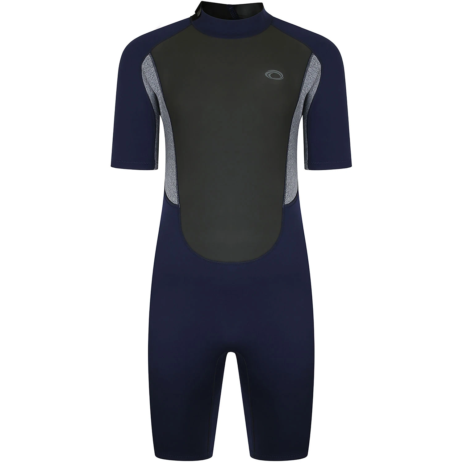 Typhoon Storm3 3/2mm Shorty Wetsuit - Navy/ Grey Marl 1 Typhoon Storm3 3/2mm Shorty Wetsuit - Navy/ Grey Marl