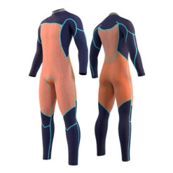 Mystic MAJESTIC 3/2 GBS Front Zip Wetsuit - Night Blue -Diving Specialty Store 2022 Mystic Majestic Chestzip Wetsuit Night Blue 2