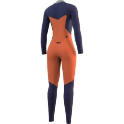 Mystic Womens Dazzled 3/2 Double Front Zip Wetsuit - Night Blue -Diving Specialty Store 2022 Mystic Womens Dazzled Double Front Zip Wetsuit Night Blue 35000.220094 449 04