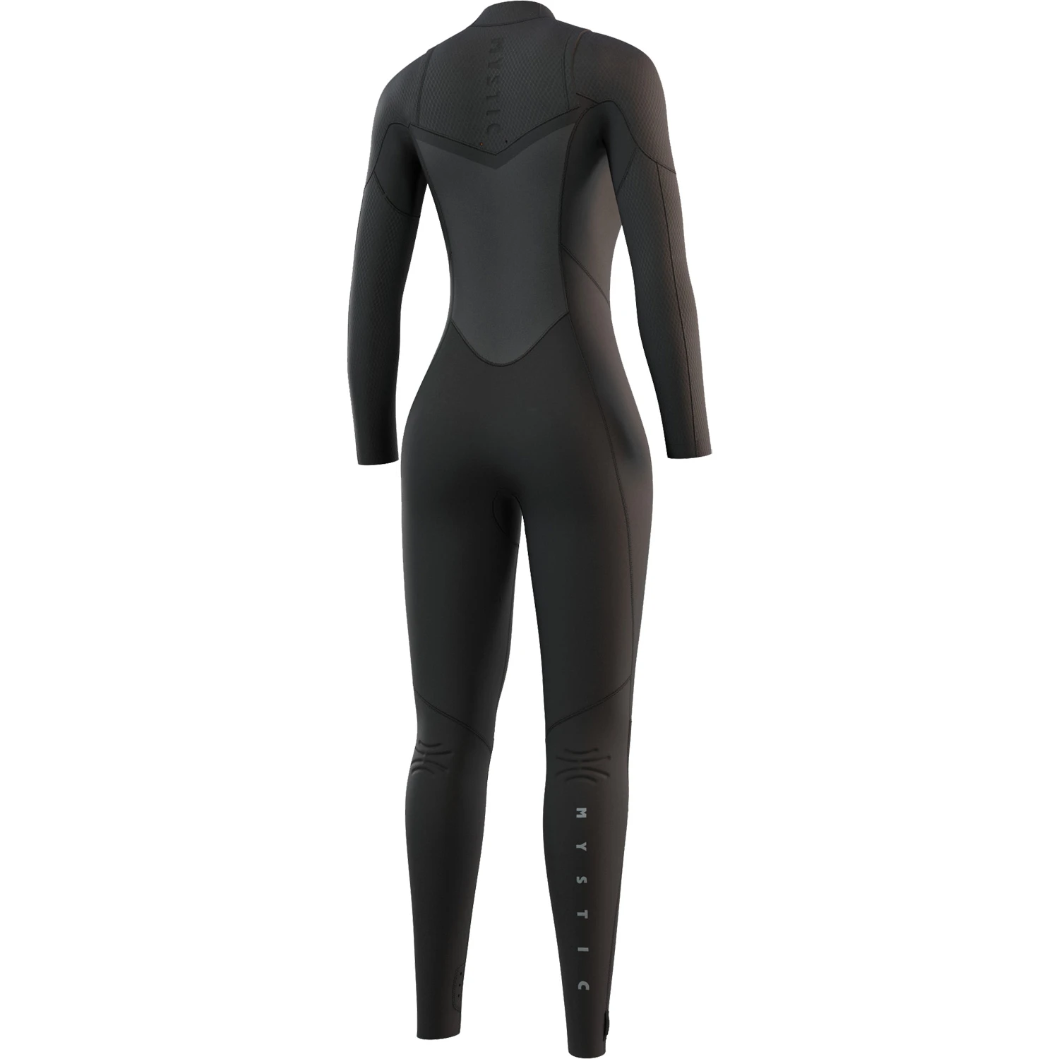 Mystic Womens GEM 5/4 Chest- Zip Wetsuit - Black 2 Mystic Womens GEM 5/4 Chest- Zip Wetsuit - Black - Image 2