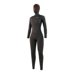 Mystic Womens Gem 6/4/3mm Hooded Wetsuit - Black