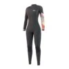 Mystic Womens Jayde 3/2mm Chest-Zip Wetsuit - Grey