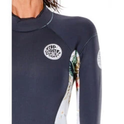Rip Curl Womens Dawn Patrol EC 2/2mm Springsuit - Charcoal -Diving Specialty Store 2022 Rip Curl Womens ECO Dawn Patrol Spring Suit Charcoal 115WSP 8059 5