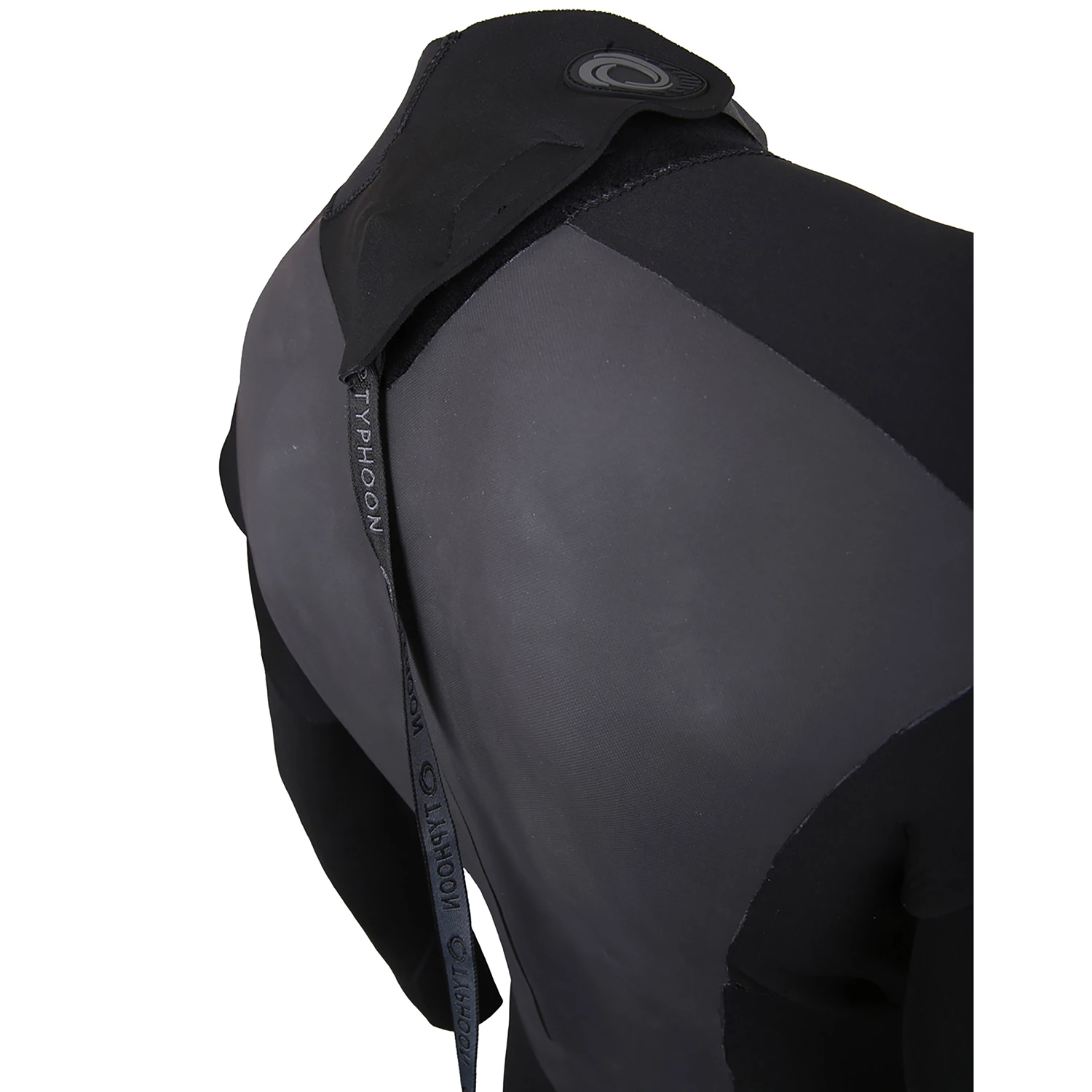 Typhoon Storm5 5/4mm BackZip Wetsuit - Black 5 Typhoon Storm5 5/4mm BackZip Wetsuit - Black - Image 5