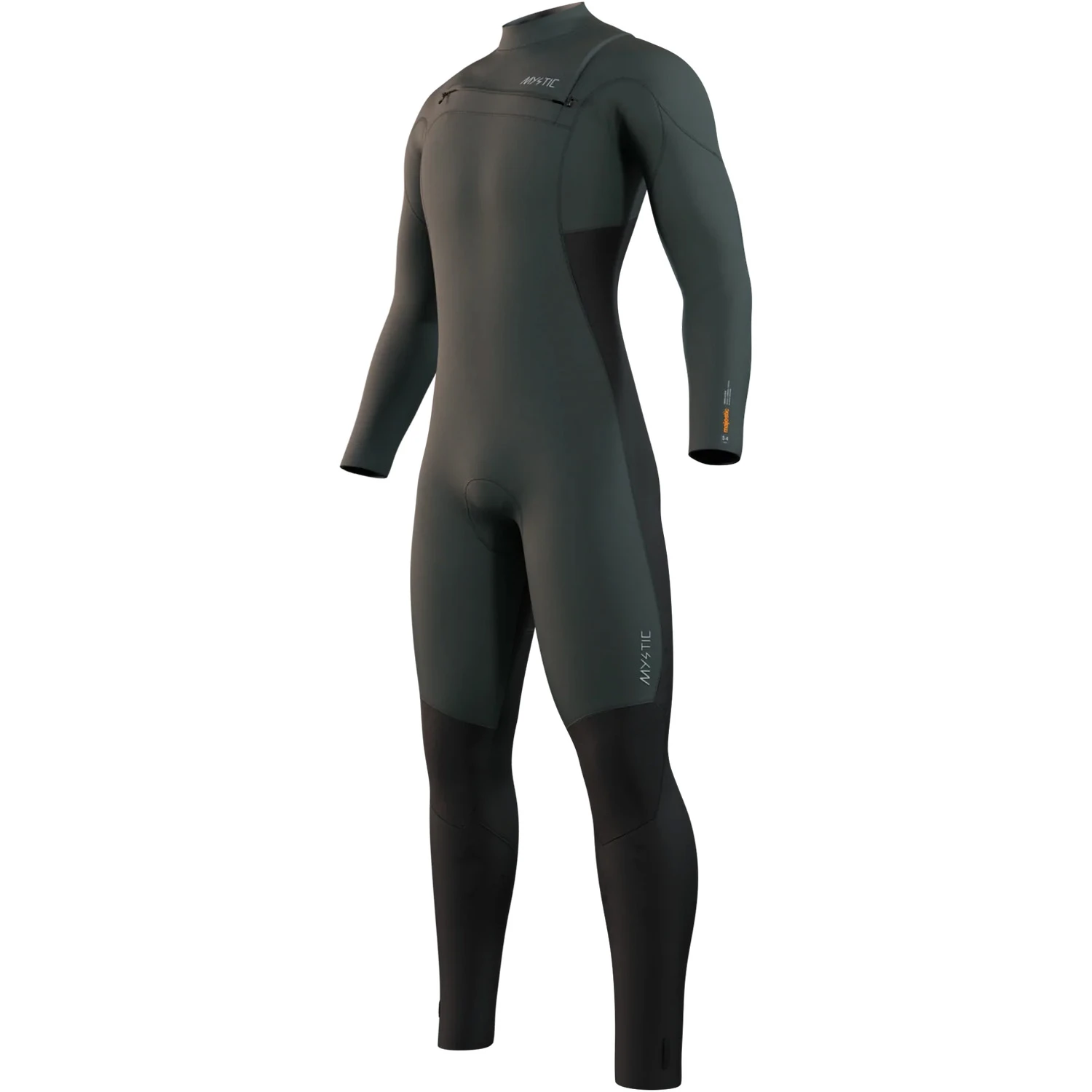 Mystic MAJESTIC 5/4 GBS Front Zip Wetsuit - Cypress Green 1 Mystic MAJESTIC 5/4 GBS Front Zip Wetsuit - Cypress Green