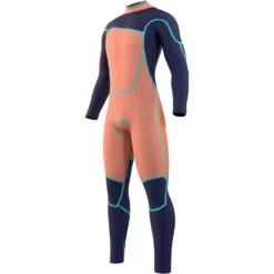 Mystic MAJESTIC 5/4 GBS Back Zip Wetsuit - Navy -Diving Specialty Store 2023 Mystic Majestic Backzip Fullsuit Navy 3