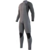 Mystic Marshall 3/2mm Front-Zip Fullsuit Wetsuit - Light Grey