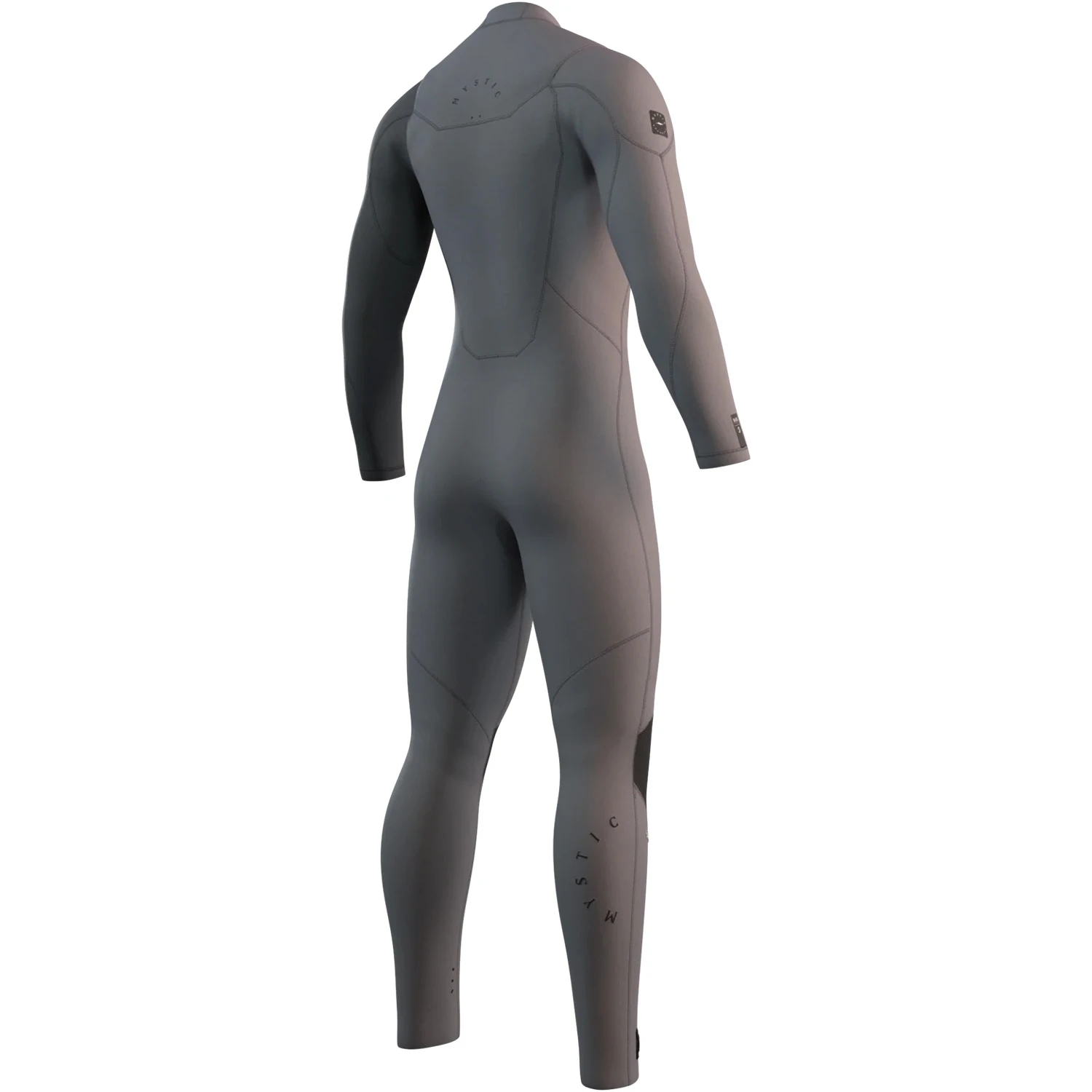 Mystic Marshall 5/3mm Front-Zip Fullsuit Wetsuit - Light Grey 2 Mystic Marshall 5/3mm Front-Zip Fullsuit Wetsuit - Light Grey - Image 2