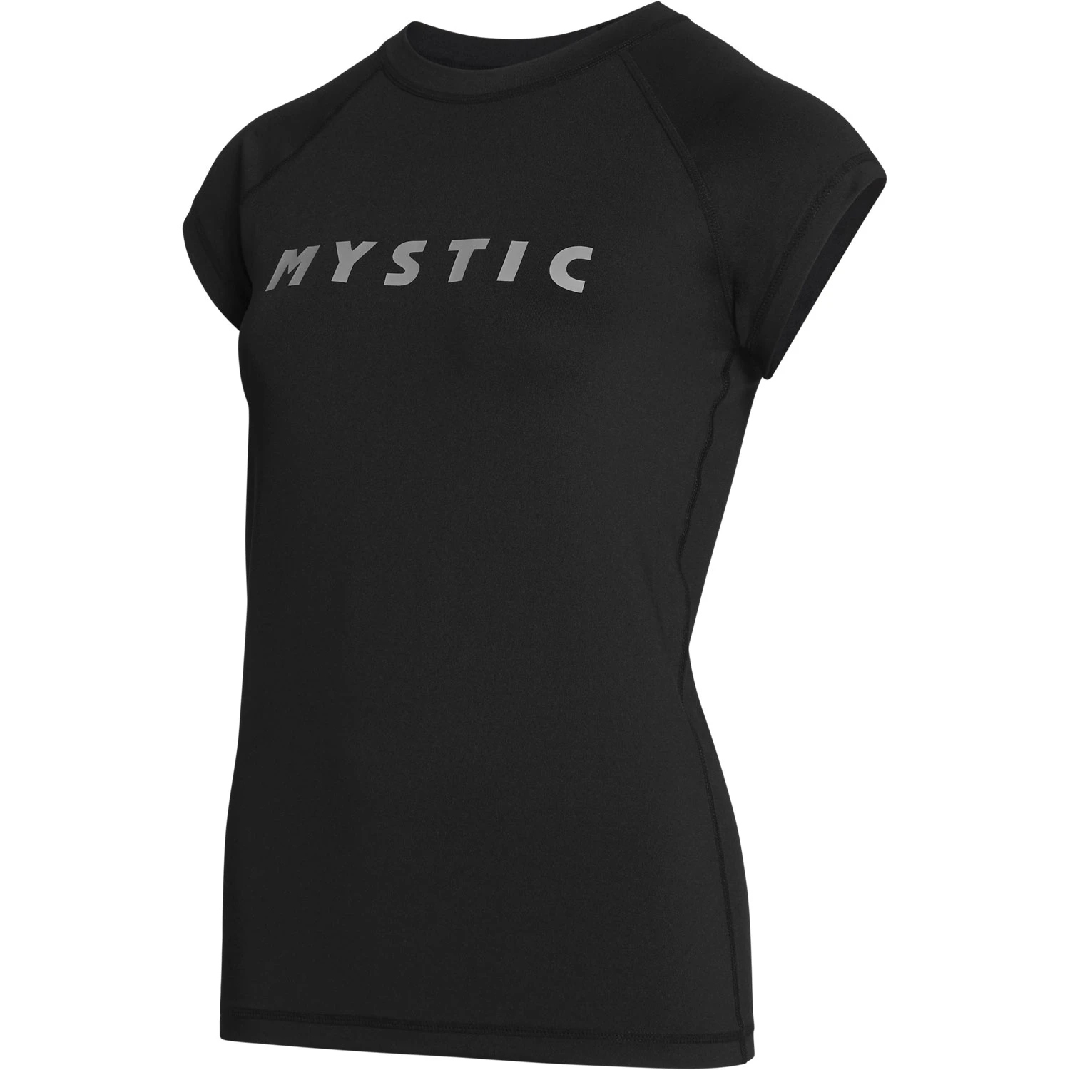 Mystic Womens Star Short Sleeve Rashvest - Black 1 Mystic Womens Star Short Sleeve Rashvest - Black