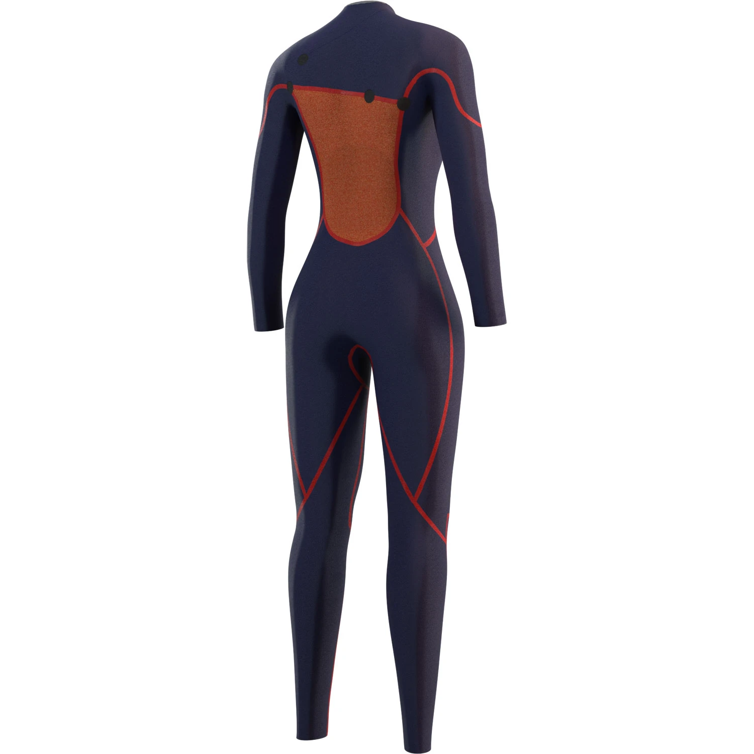 Mystic Womens The One 3/2 GBS Zip-Free Wetsuit - Black 4 Mystic Womens The One 3/2 GBS Zip-Free Wetsuit - Black - Image 4