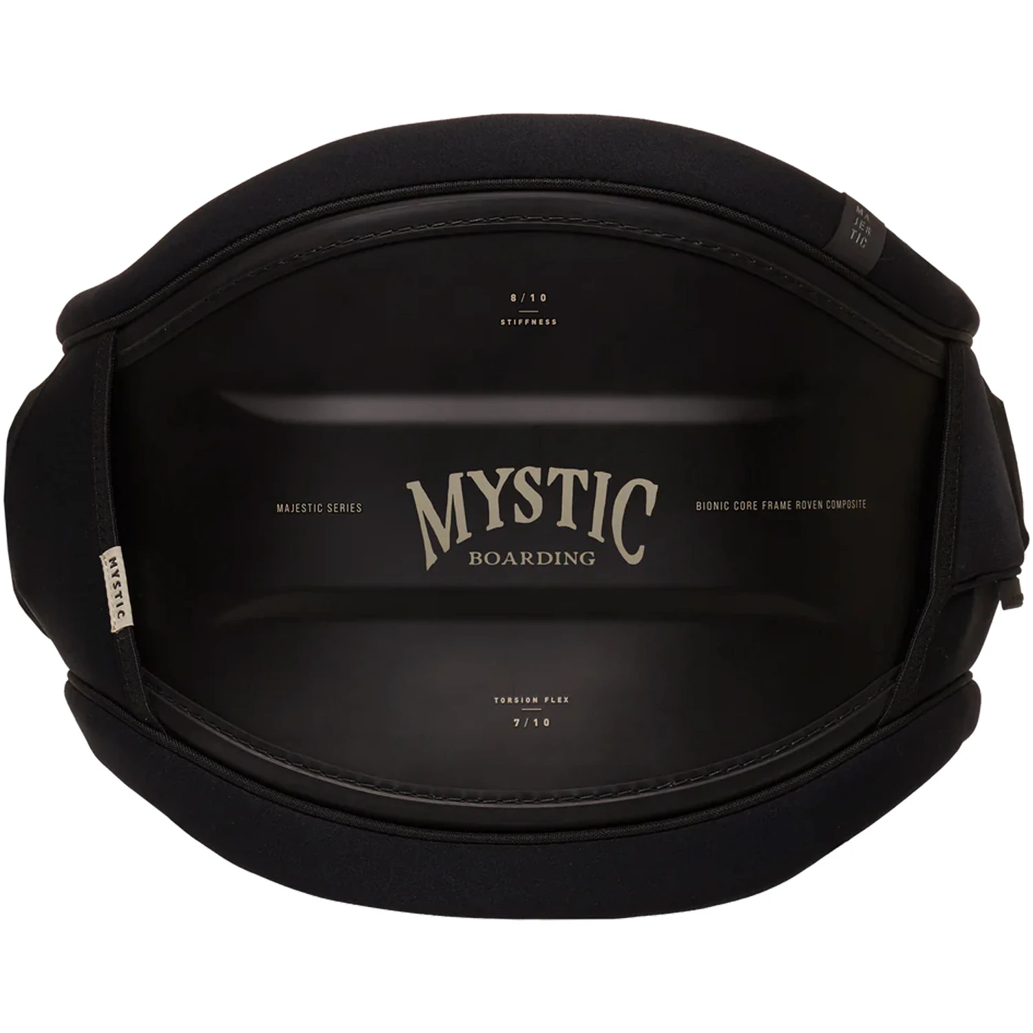 Mystic Majestic Waist Harness No Spreader Bar - Black 1 Mystic Majestic Waist Harness No Spreader Bar - Black