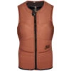 Mystic Womens DIVA Kite Surfing F-Zip Impact Vest - Rusty Red