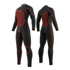 Mystic THE ONE 3/2 GBS Zip-Free Wetsuit - Grey 5 Mystic THE ONE 3/2 GBS Zip-Free Wetsuit - Grey -Diving Specialty Store Mystic The One Zip Free Fullsuit Wetsuit Black 2 1