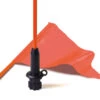 Railblaza Kayak Flag Whip & Pennant - Black Base