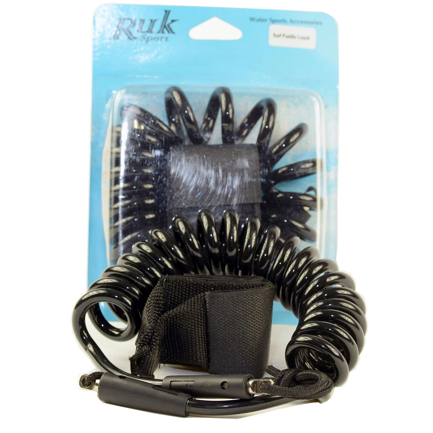 Ruk Surf Paddle Leash - Black 1 Ruk Surf Paddle Leash - Black