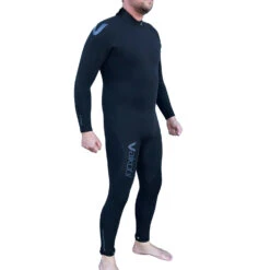 Vaikobi FLEXFORCE 4/3mm GBS Backzip Wetsuit - Black