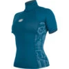 Alder Ladies Cruz Short Sleeve Rashvest - Marina