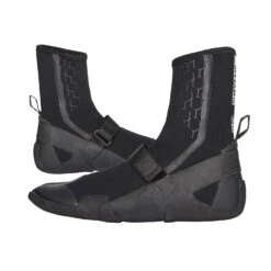 Mystic Marshall 5mm Round-Toe Wetsuit Boots - Black