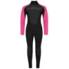 Typhoon Swarm3 Girls 3/2mm Fullsuit Wetsuit - Black/Pink